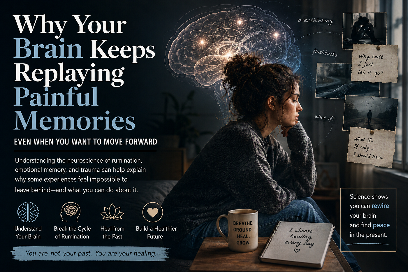Why Your Brain Keeps Replaying Painful Memories Even When You Want to Move Forward