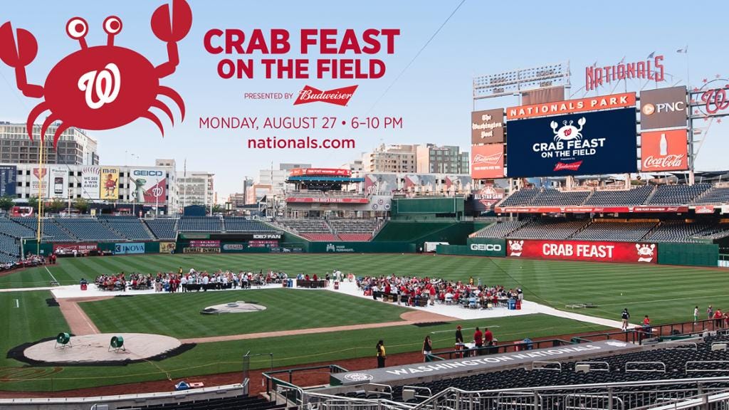 Washington Nationals Homestand Highlights (August 17–23), by Nationals  Communications