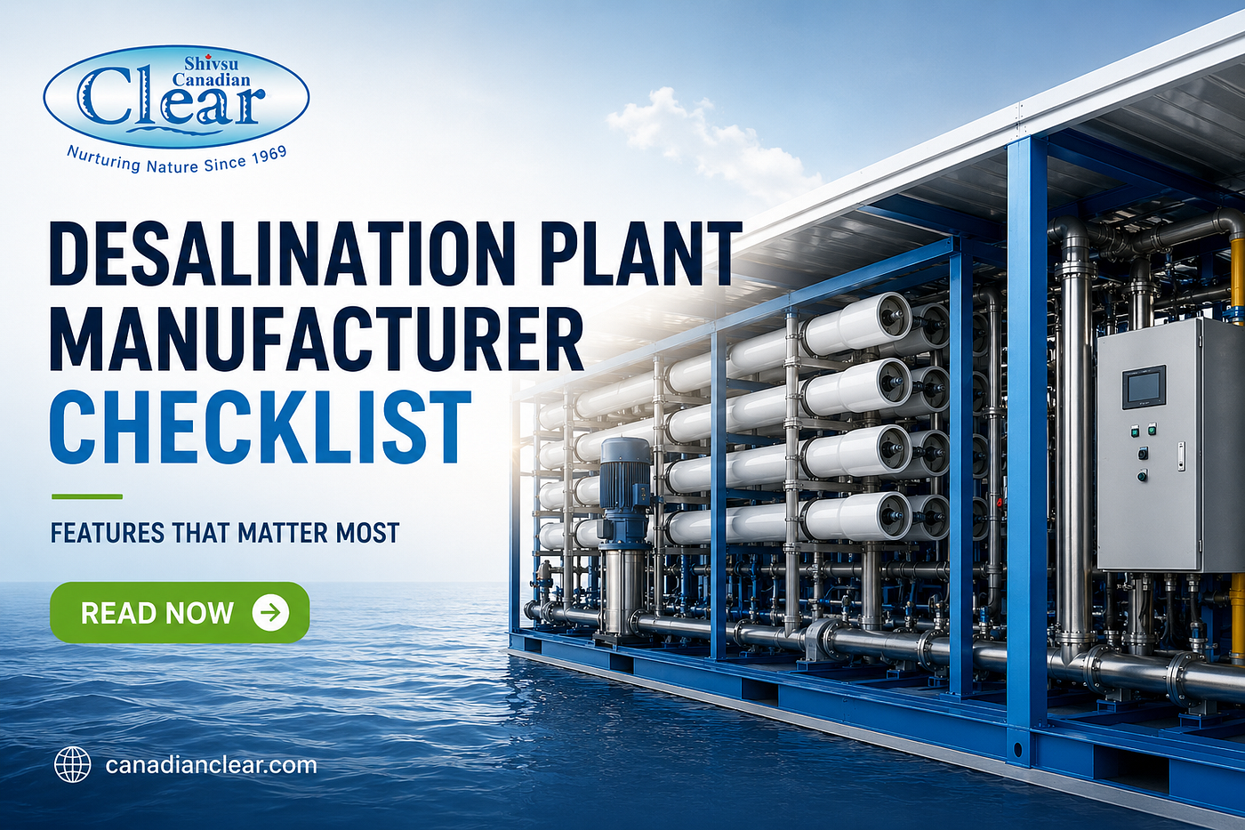 Desalination Plant Manufacturer Checklist: Features That Matter Most