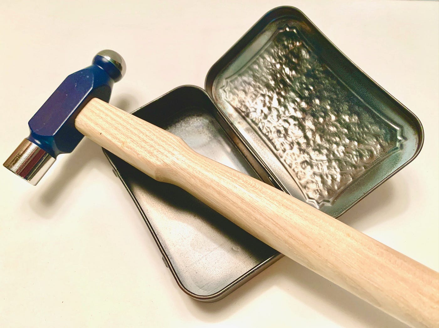 Three Ways to “Un-Altoids” a Tin: Hammering, Decoupage, and