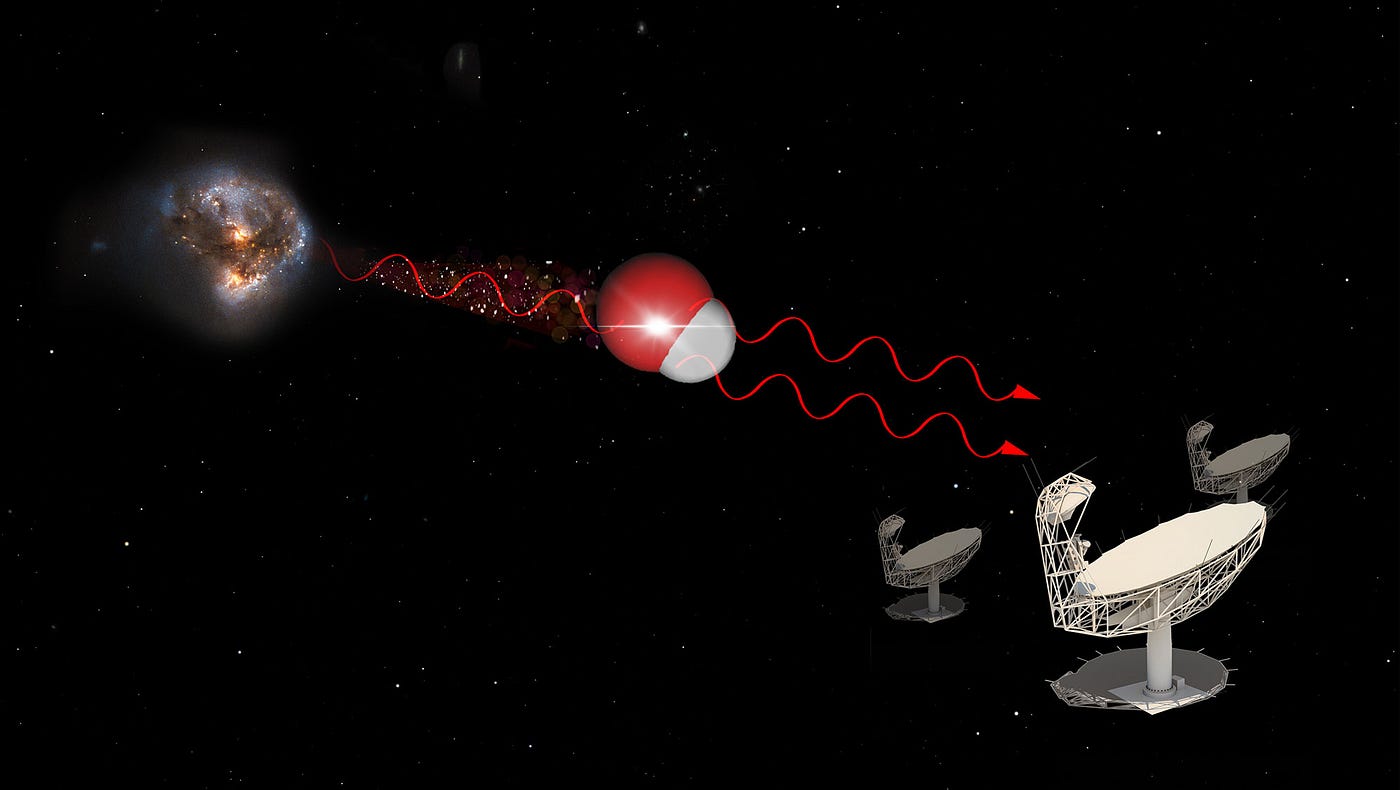 Most distant laser ever found in a galaxy 6.6 billion light-years away