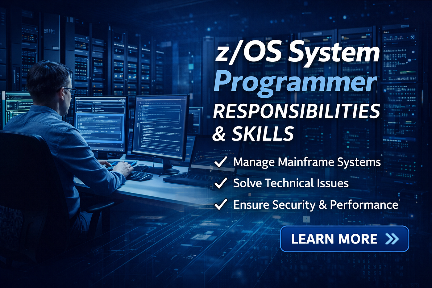 z/OS System Programmer Role: Responsibilities & Skills