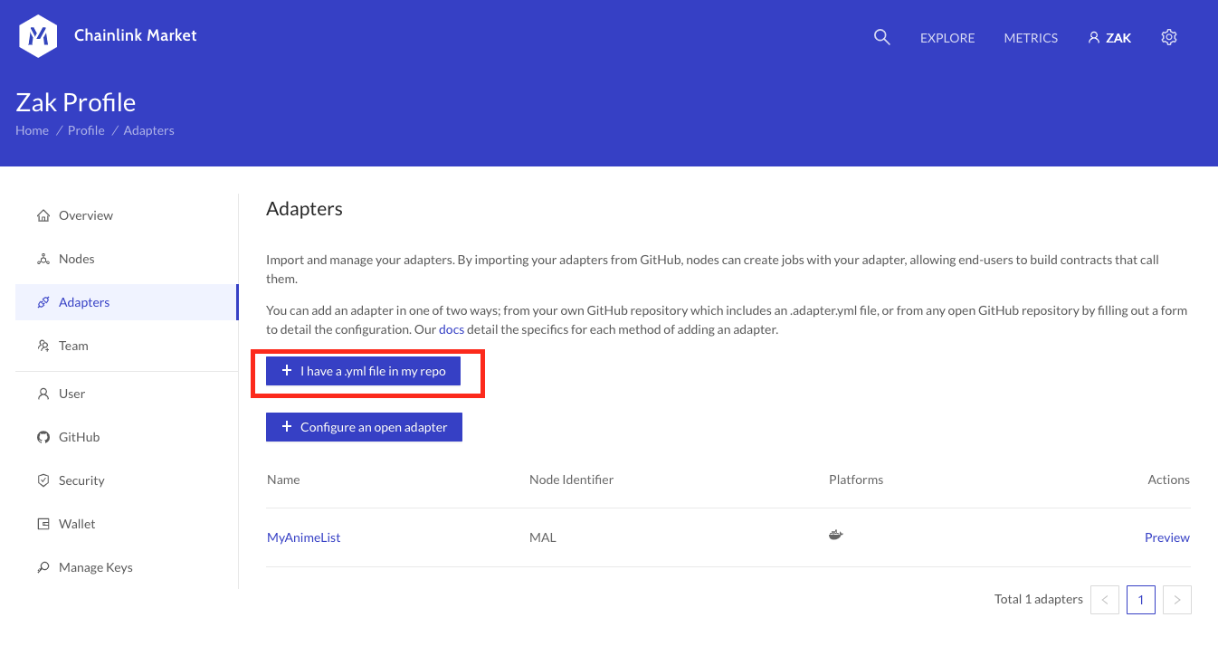 Building My First Chainlink Adapter | by Zak Ayesh | Chainlink Community |  Medium