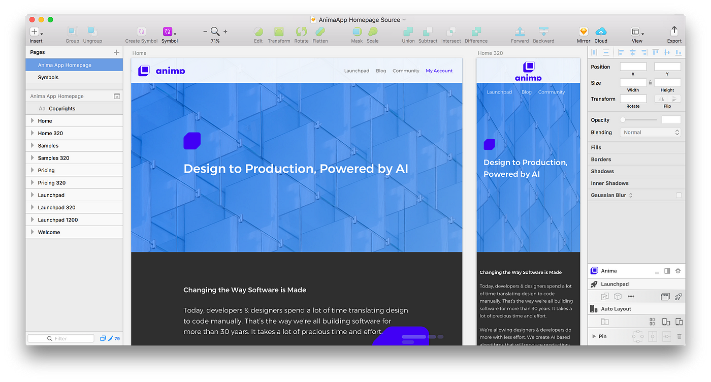 How to create interactions in Sketch prototypes  Anima Blog