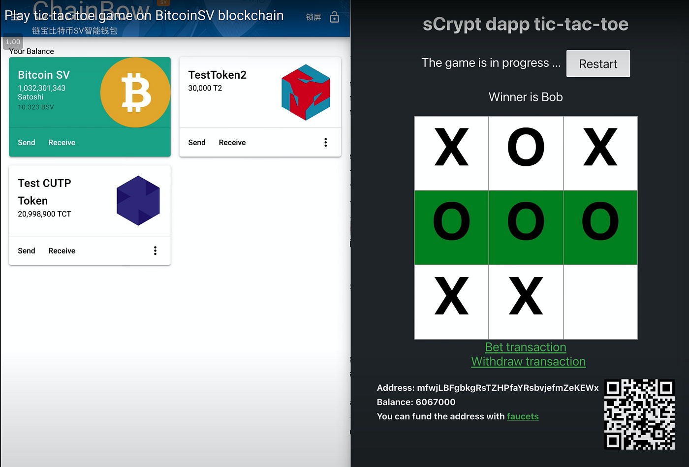 Full Stack Bitcoin Dapp Tutorial. How to Build an OnChain Tic-Tac-Toe… | by  sCrypt | Medium