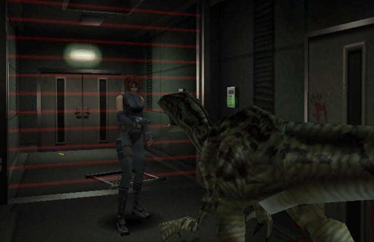 24 Years ago Dino Crisis was released and so the journey of Regina shooting  dinosaurs, solving puzzles and unfolding secrets! : r/DinoCrisis