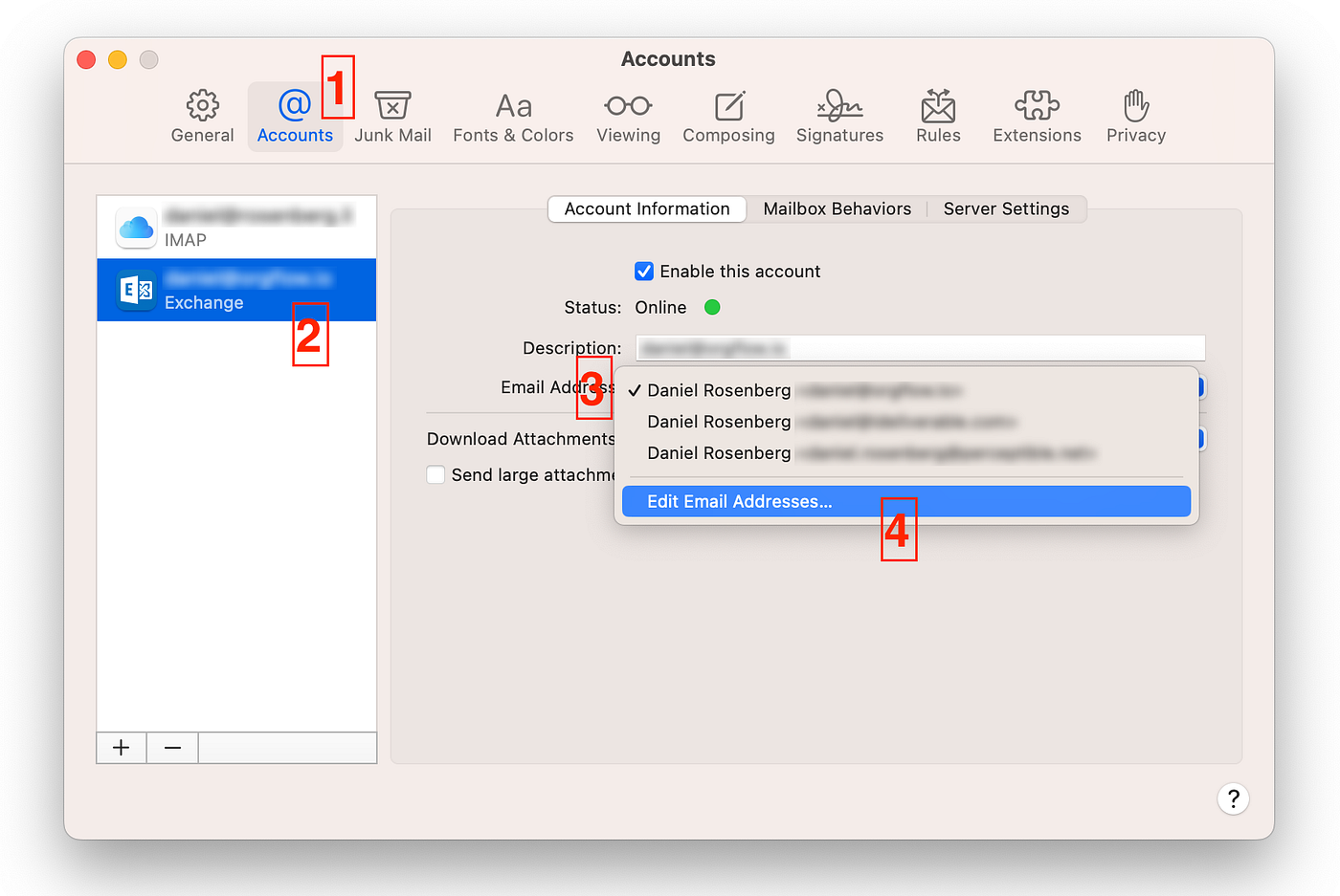 Behörde Schaden unterbrechen alias mac os Familie Kräuter fertig