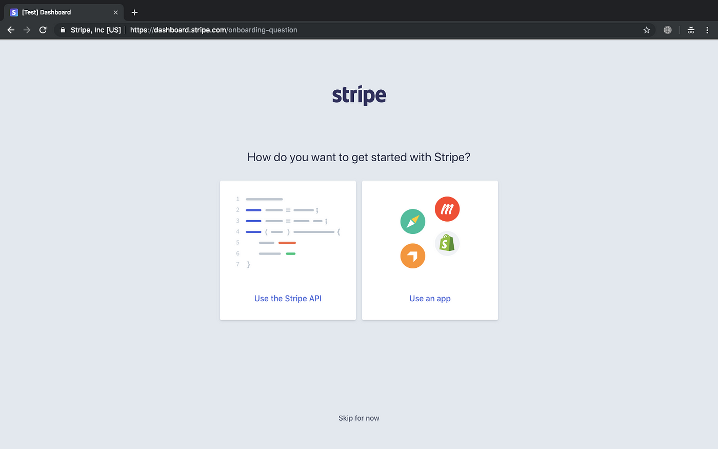 Як зареєструватися в Stripe?