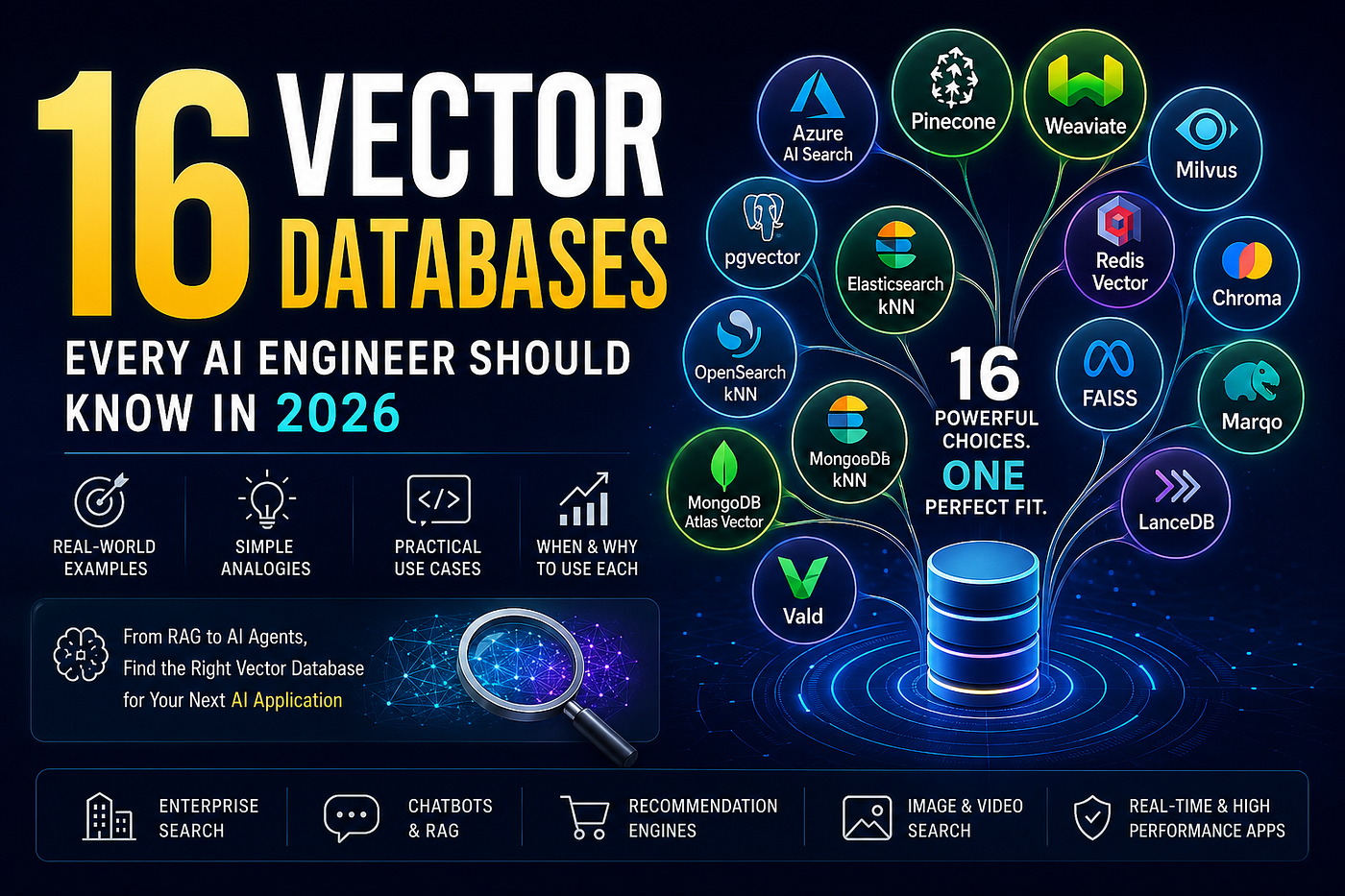 The 16 Vector Databases Every AI Engineer Should Know Before Building a RAG App