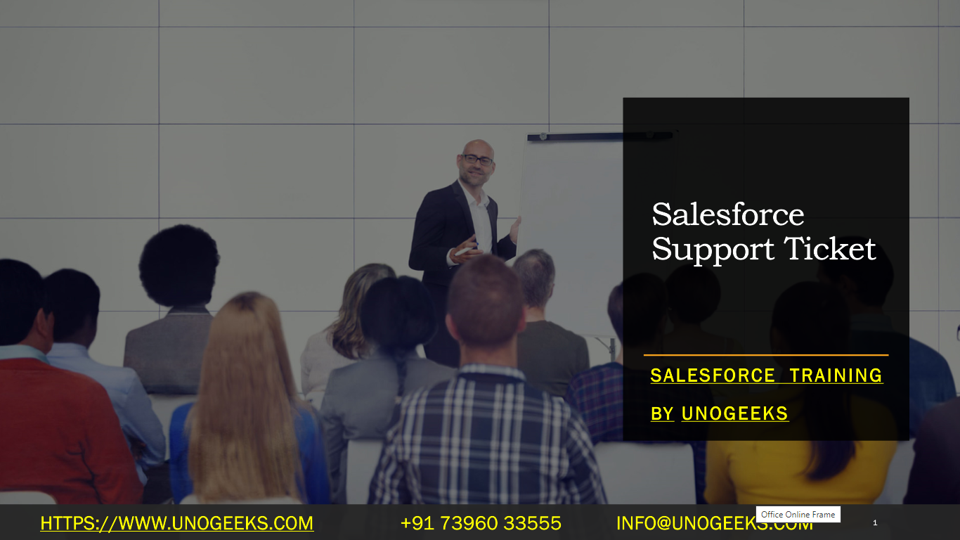 Salesforce Support Ticket. Salesforce offers a robust support… | by  Vijayunogeeks | Dec, 2023 | Medium
