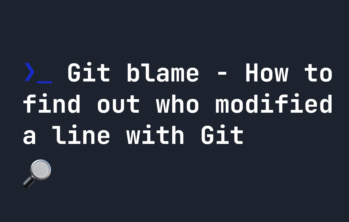 Git blame — How to find out who modified a line with Git | by Johnny  Simpson | Level Up Coding