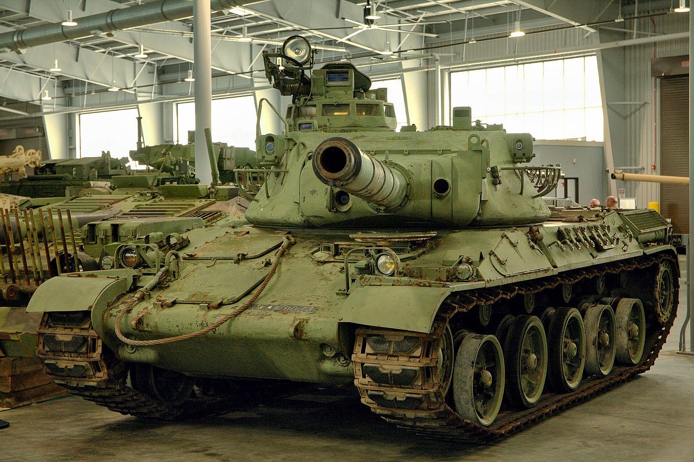 French AMX-30B at the U.S. Army Armor & Cavalry Collection. By Schierbecker — Own work, CC BY-SA 4.0