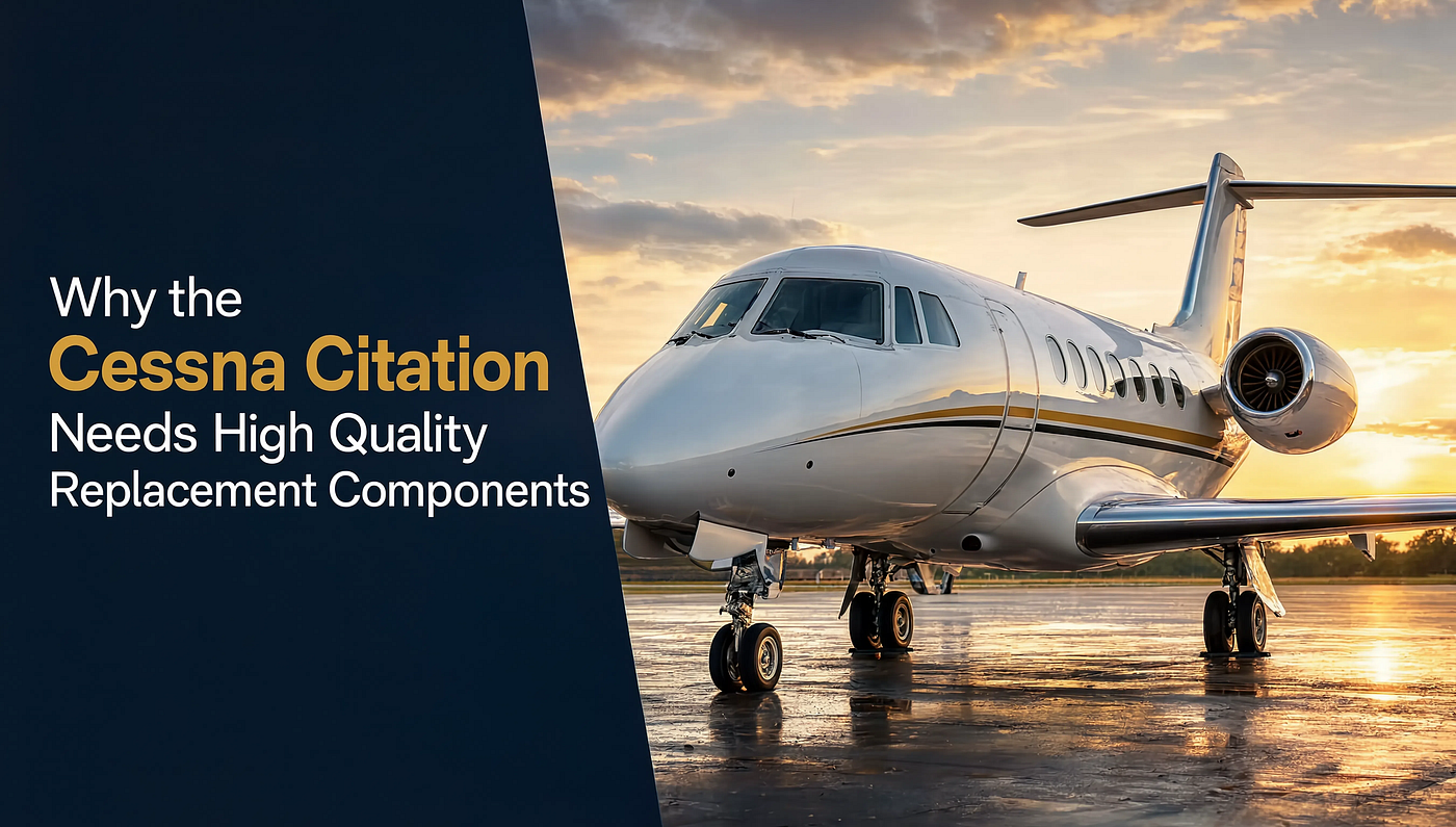 Why the Cessna Citation Needs High Quality Replacement Components