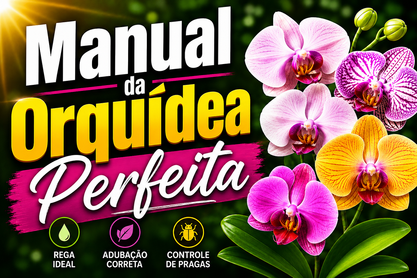 O Segredo das Orquídeas Saudáveis e Floridas