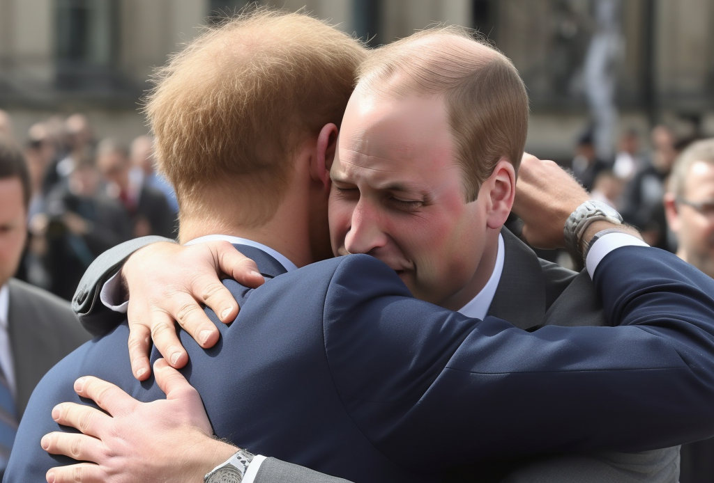 Prince William Welcomes Prince Harry Home at King Charles' Coronation! | by  Jim the AI Whisperer | Medium