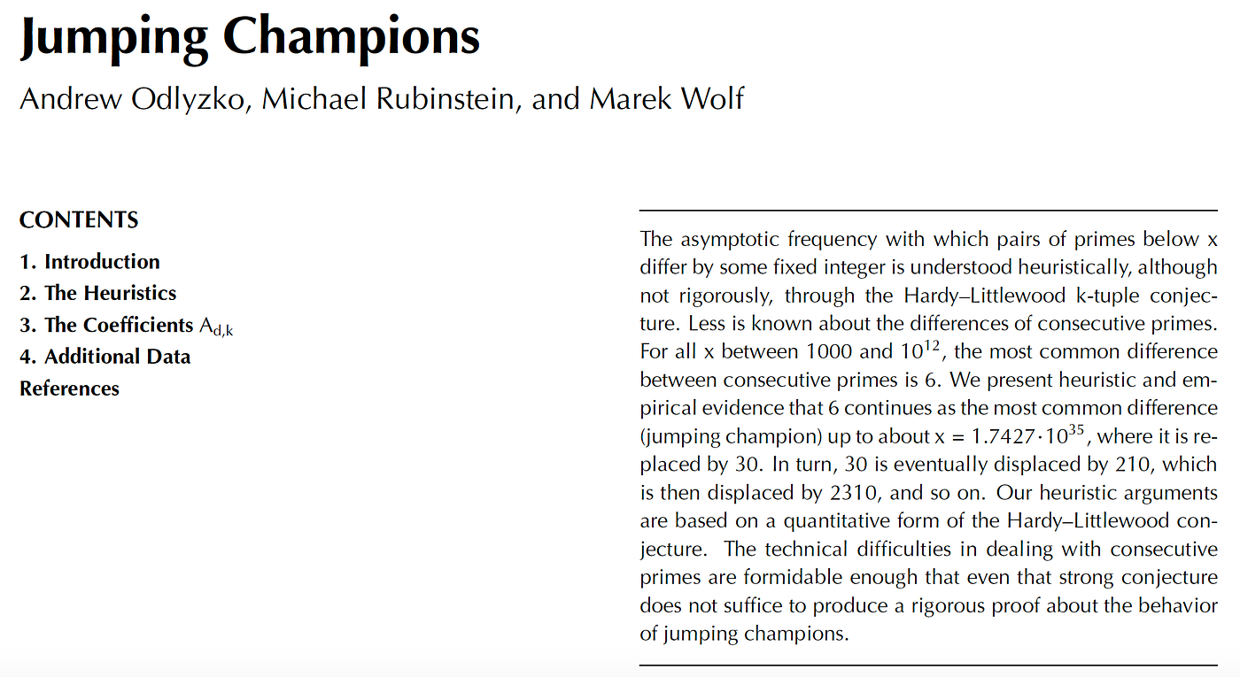 Jumping Champions. In cryptography, we often end up… | by Prof Bill  Buchanan OBE FRSE | ASecuritySite: When Bob Met Alice | Medium
