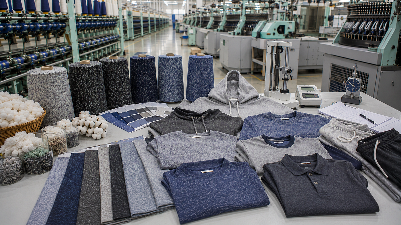 Why Apparel Brands Choose Heather Fabrics
