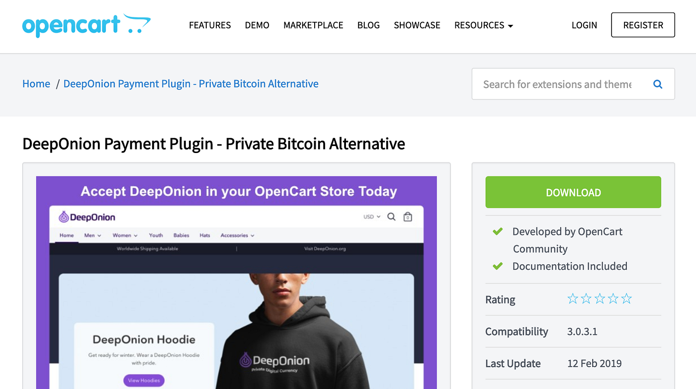 DeepOnion OpenCart Payment Plugin Is Here. | by DeepOnion | deepnews |  Medium