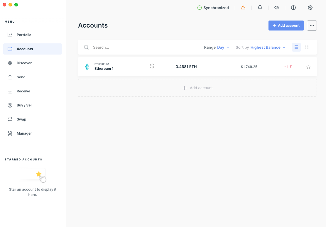 How to swap WETH to ETH on Ledger Live | by David Lehman | Medium
