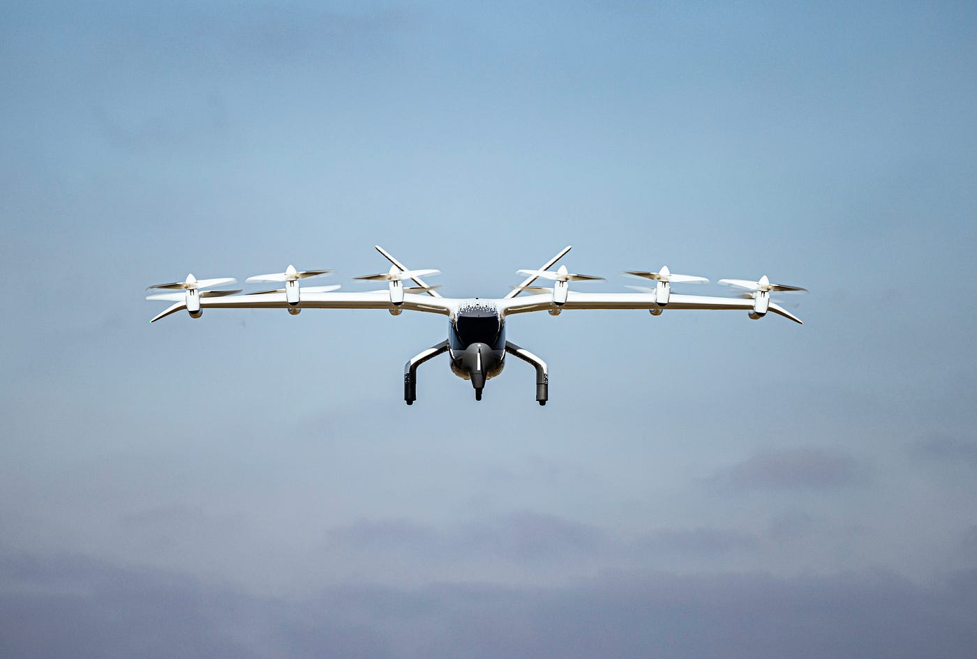Archer Aviation’s Midnight model in-flight. Copyright Archer Aviation.