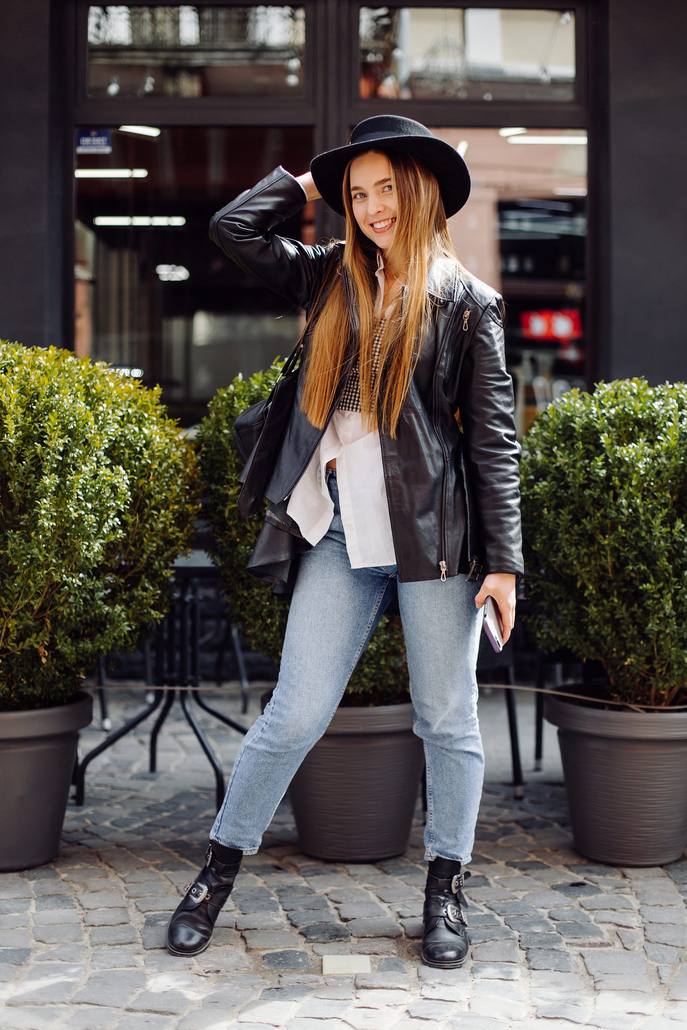 Leather jacket season Clearance