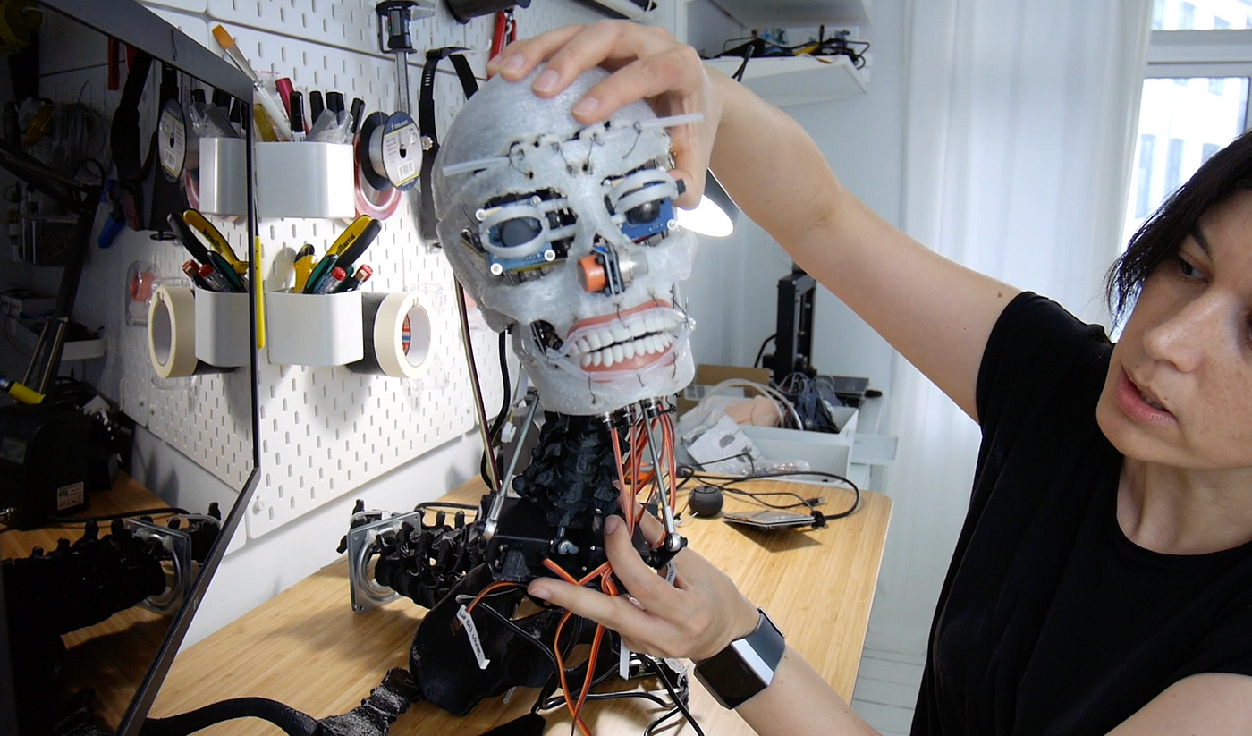 Meet Paula Petcu: Humanoid Robot Builder | by Greater Spaces | Medium