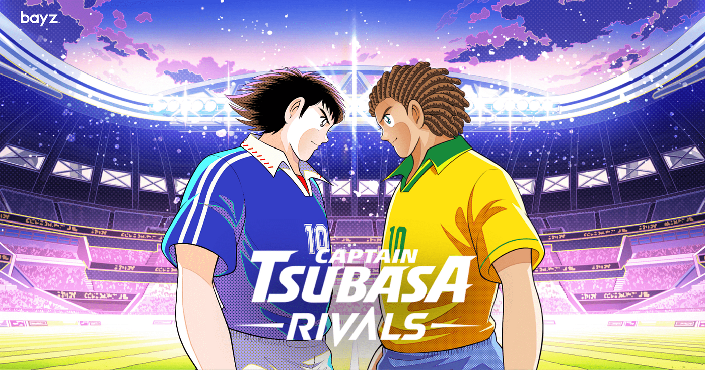 bayz partners with popular soccer manga game, Captain Tsubasa
