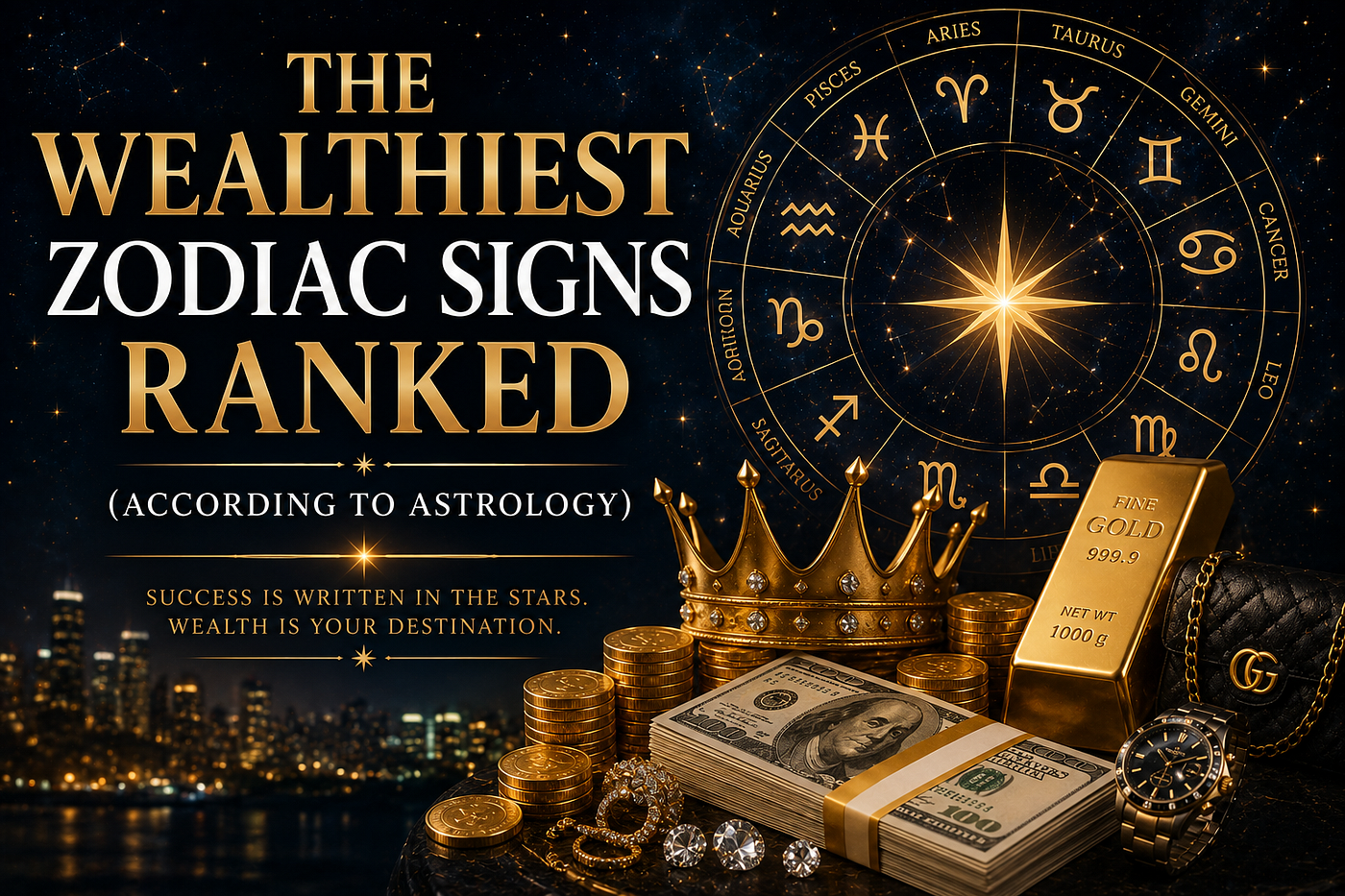 The Wealthiest Zodiac Signs, Ranked (According to Astrology)