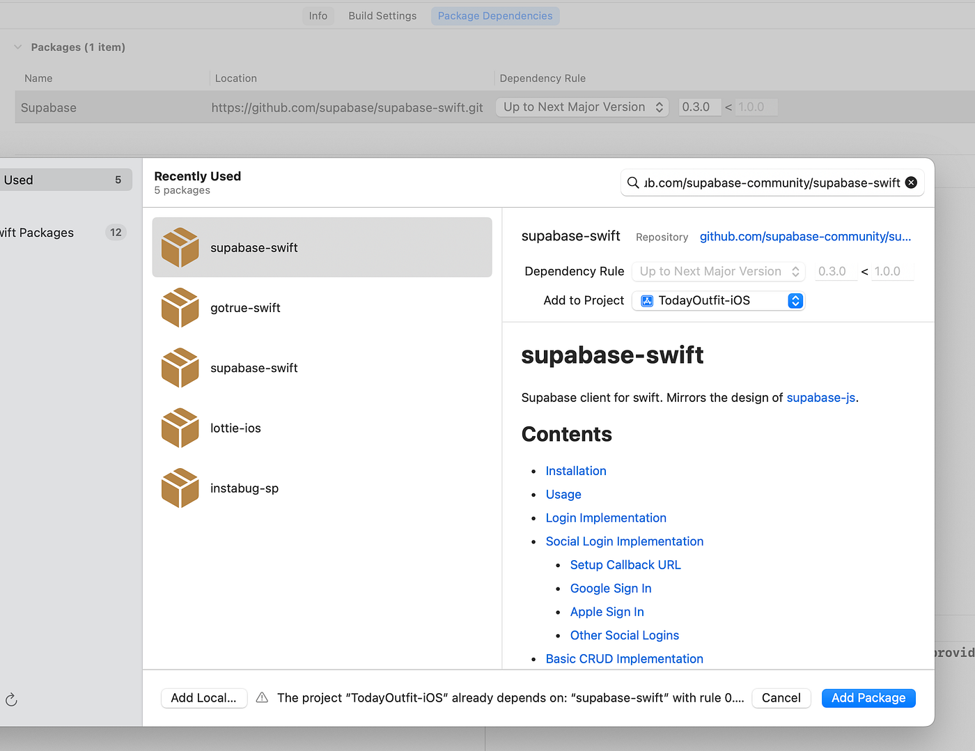 How to integrate Supabase authentication in Swift. | by Fredric 