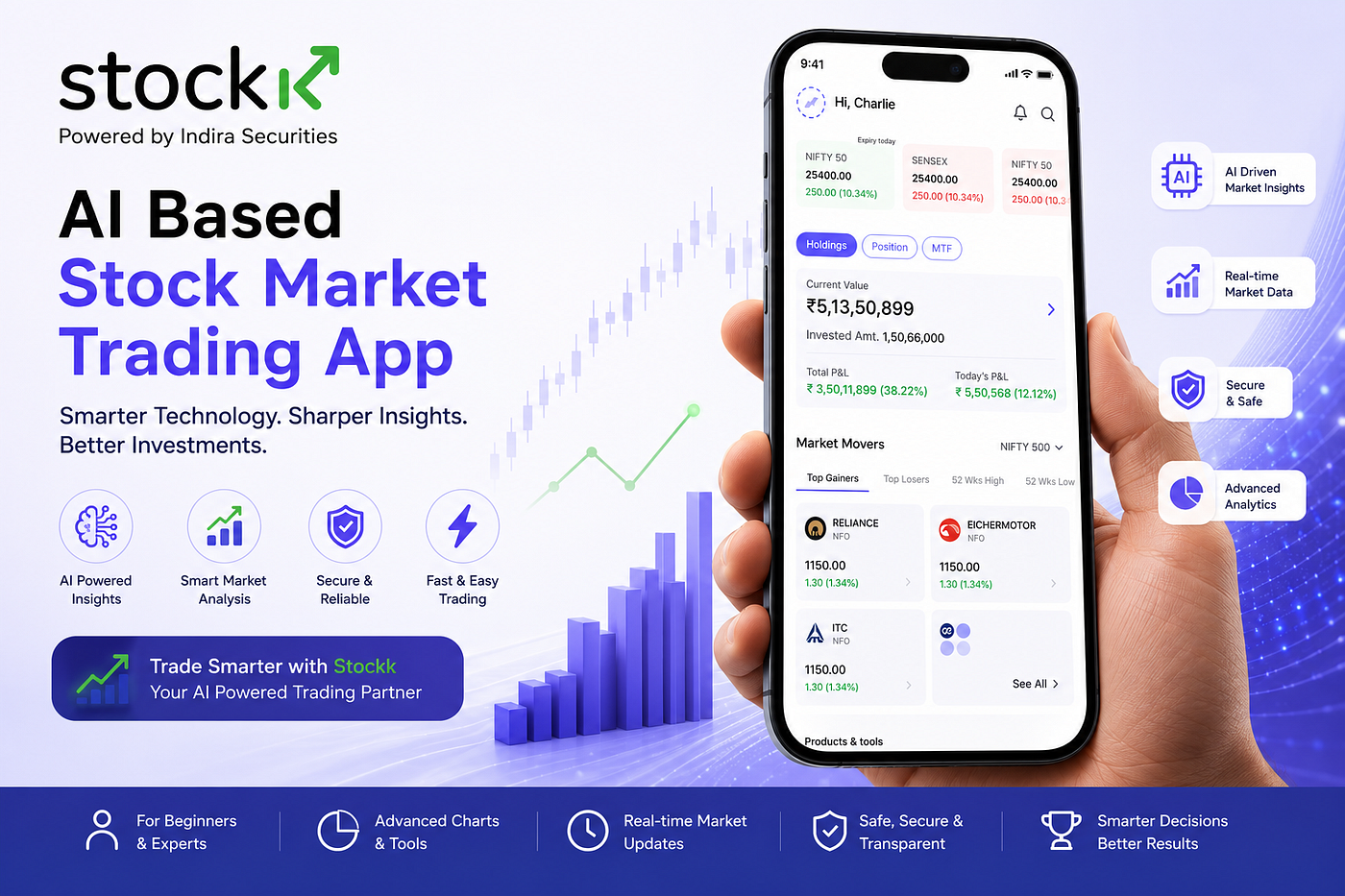 AI Based Stock Market Trading App: Why Stockk Is the Smarter Choice for Modern Investors
