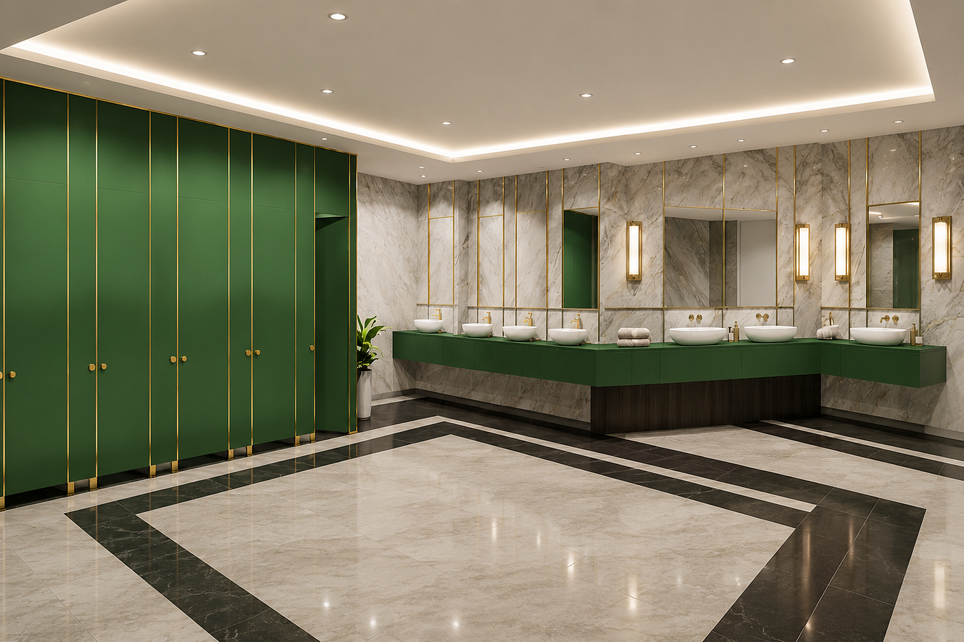 Stylish Restroom Solutions for Modern Interiors