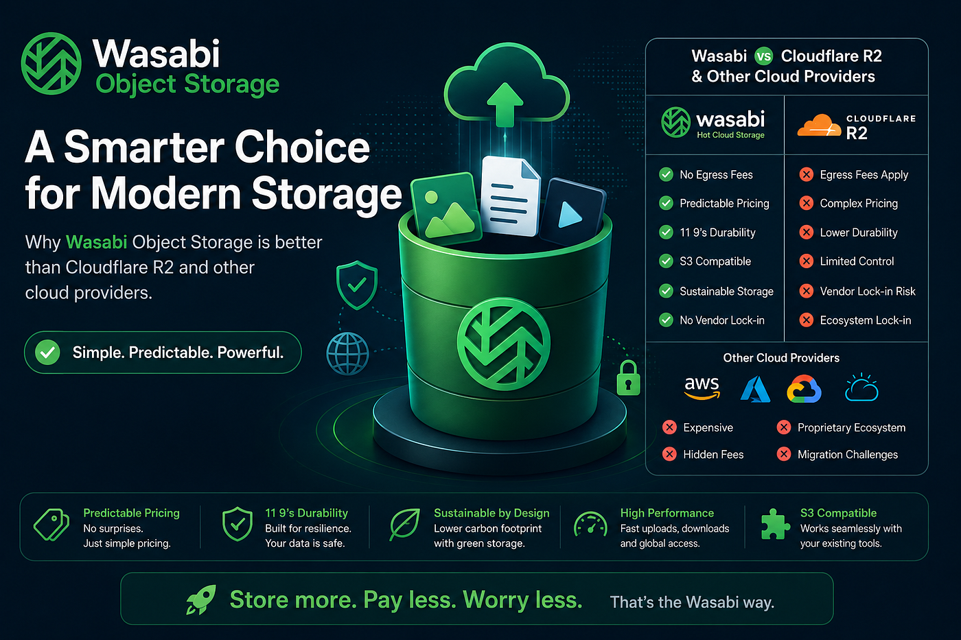 Wasabi vs Cloudflare R2: What Every DevOps Engineer Should Know Before Picking Object Storage