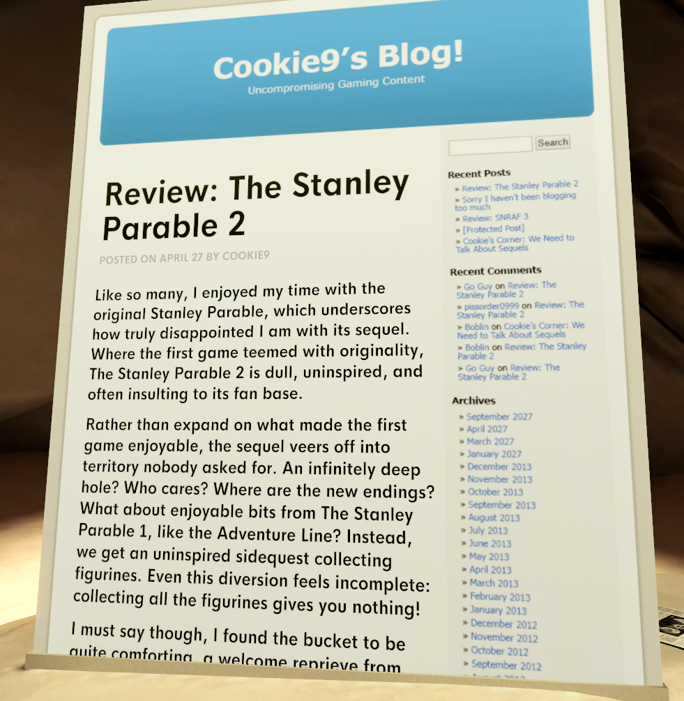 Vidoe games with multiple endings part 3! #gaming#thestanleyparable#th