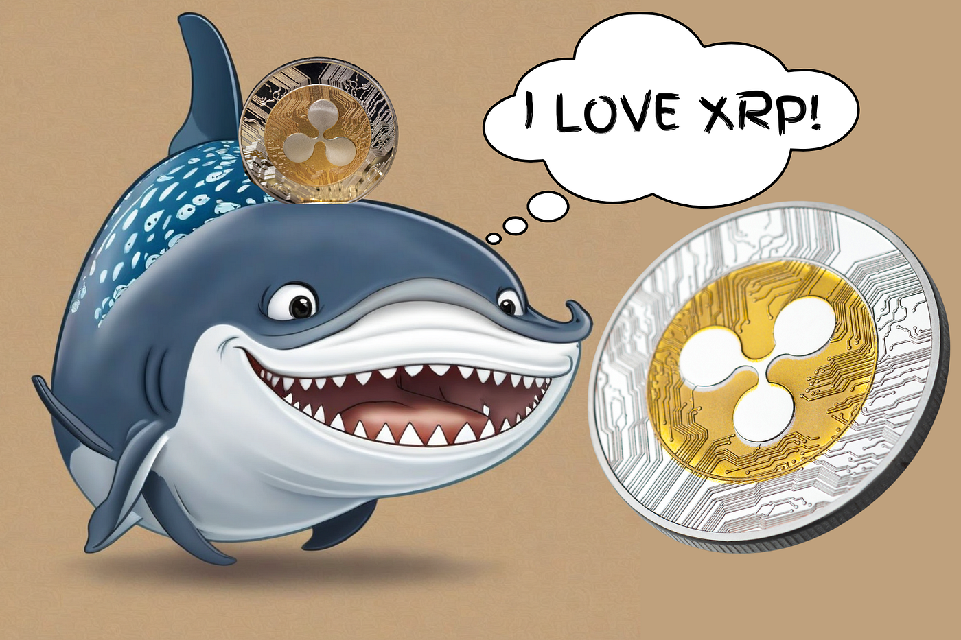 Whales and Sharks Bet Big on XRP: What You Need to Know | by Vickie Helm |  Cryptosphere Update | Medium