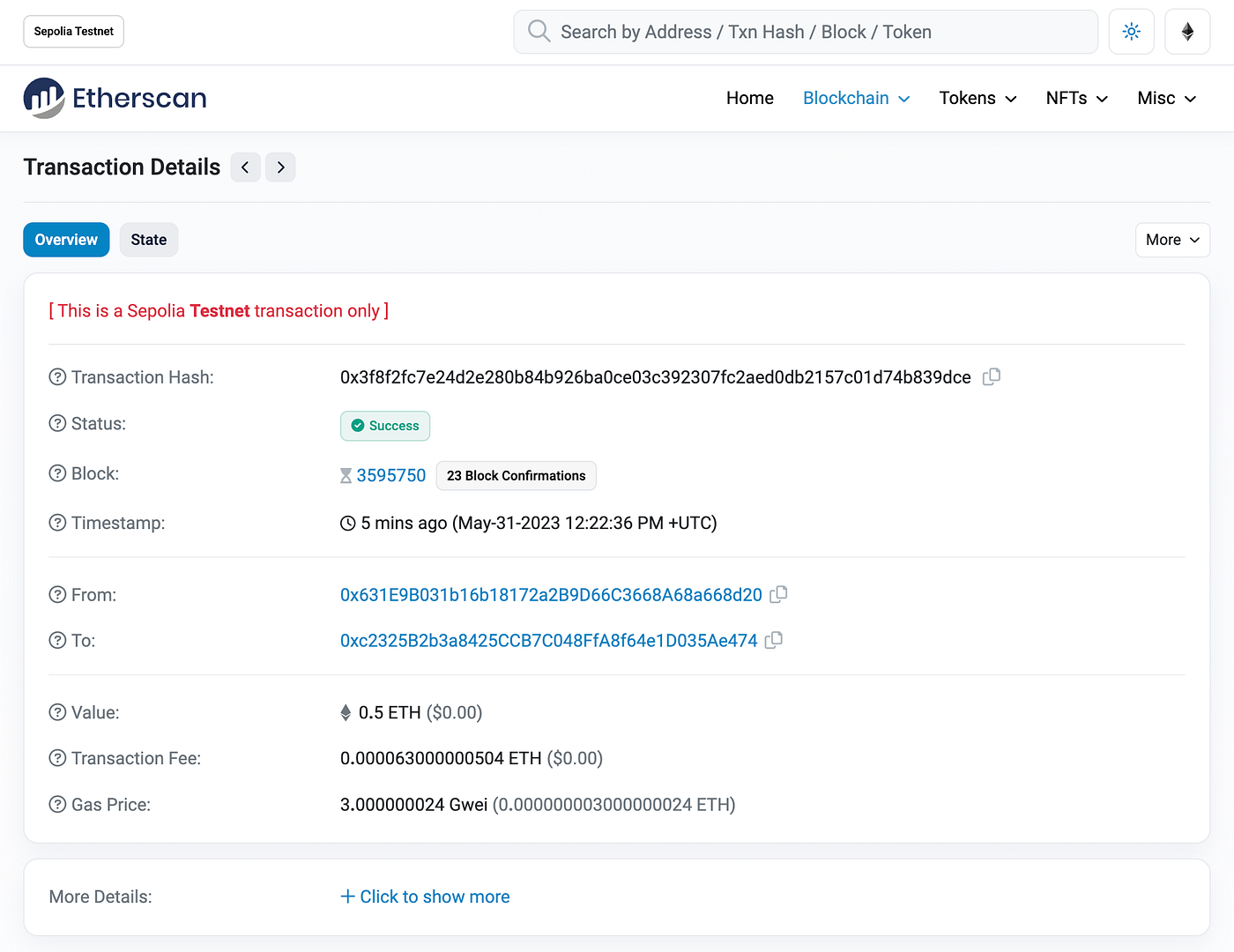 Connecting to the Ethereum Testnet using only web3.js and the console | by  Denis Avtsin | CoinsBench