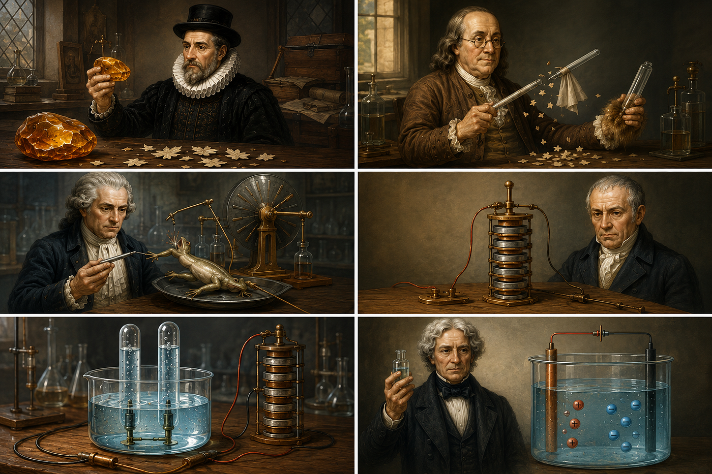From Amber to Electron: The Story Behind the Words of Electricity