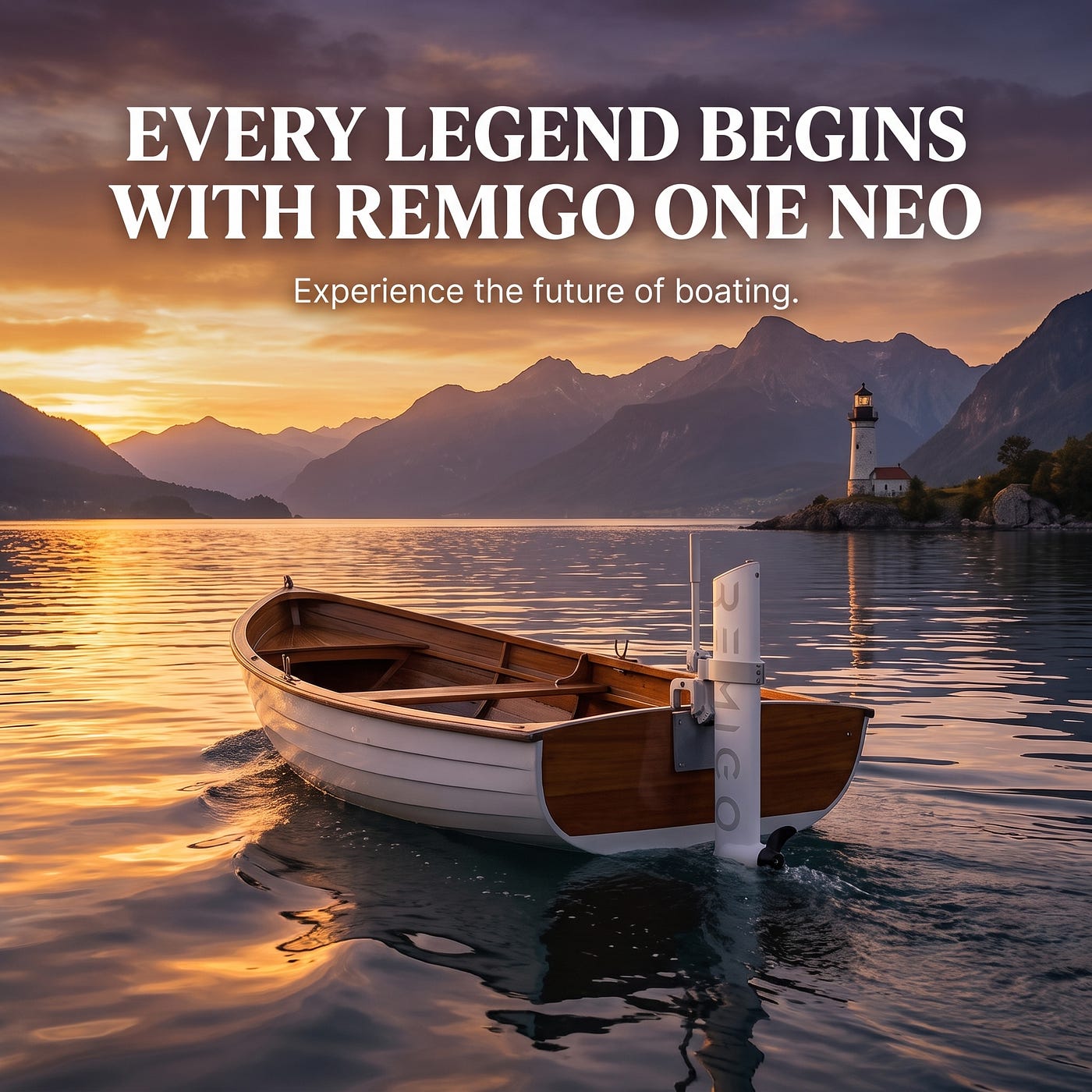 Every Legend Begins with Remigo Outboard