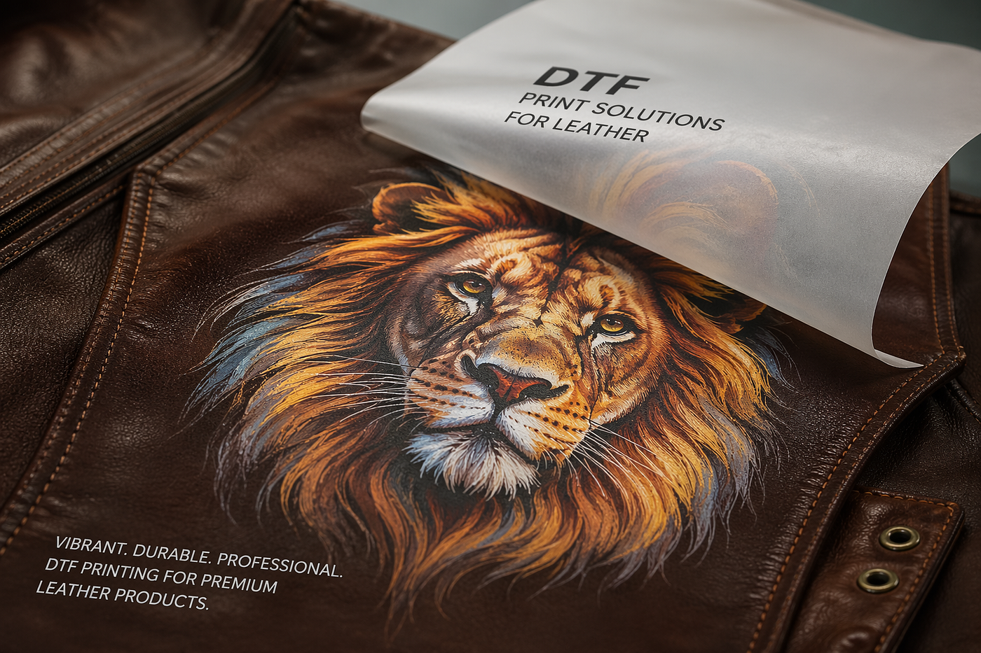 DTF Print Solutions for Leather — Durable, High-Quality Custom Printing