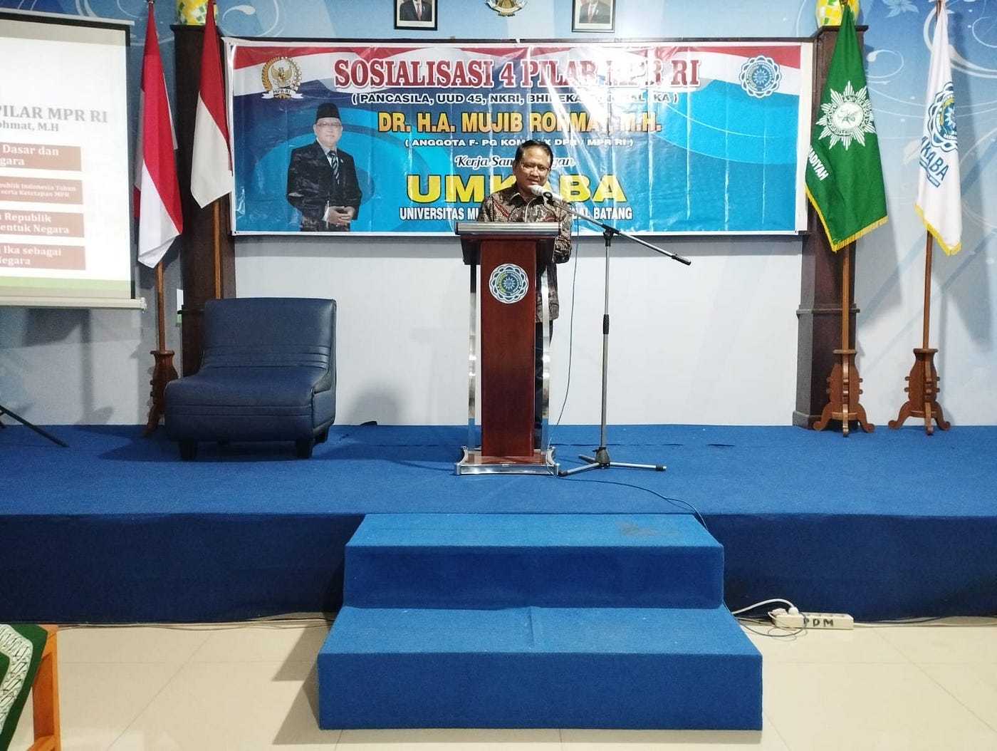 SOSIALISASI EMPAT PILAR : KOLABORASI UMKABA DENGAN MPR RI
