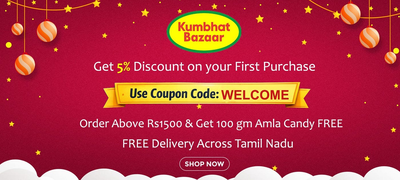 “Welcome Offer Inside: Save 5% on Your First Purchase”