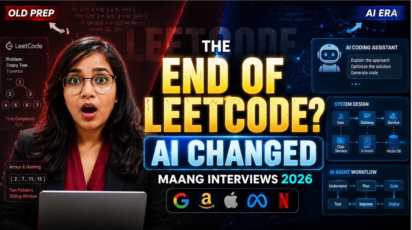 The End of LeetCode? How AI Changed MAANG Interviews in 2026