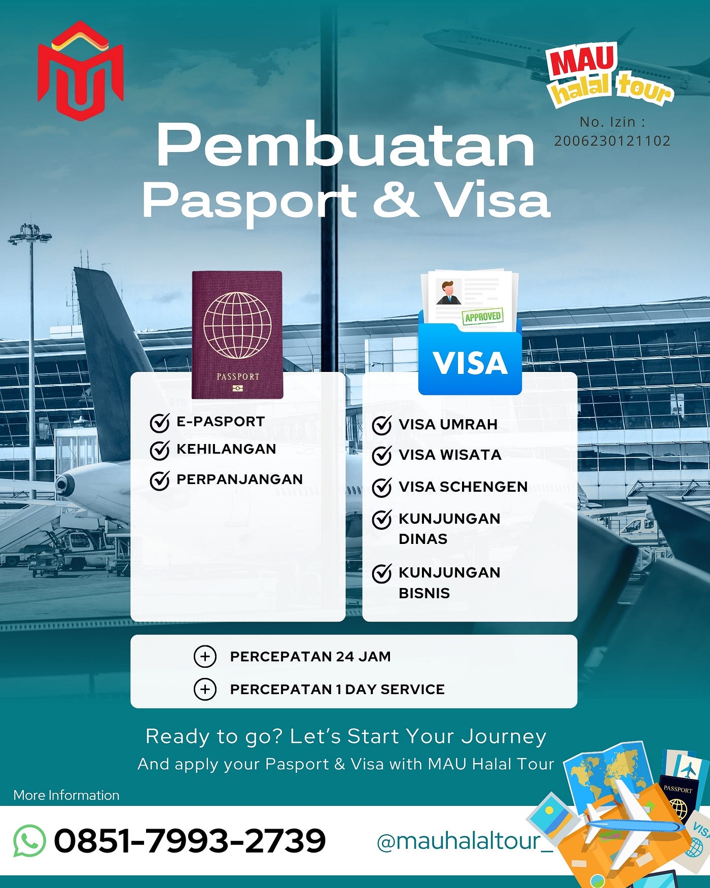 Jasa Pembuatan Passport&Visa Bandung