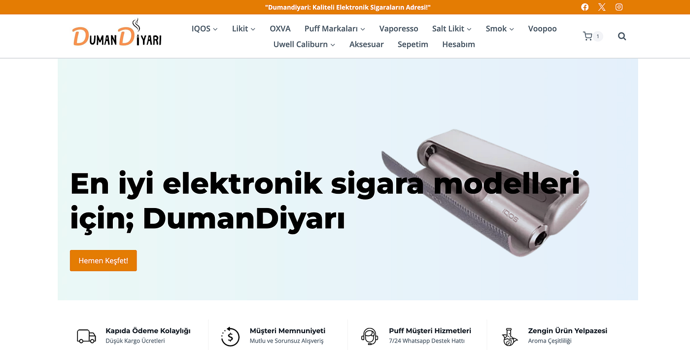 Türkiye’de Elektronik Sigara ve Puff Bar Ararken Neden ‘Güven’ En Büyük Lüks Oldu?