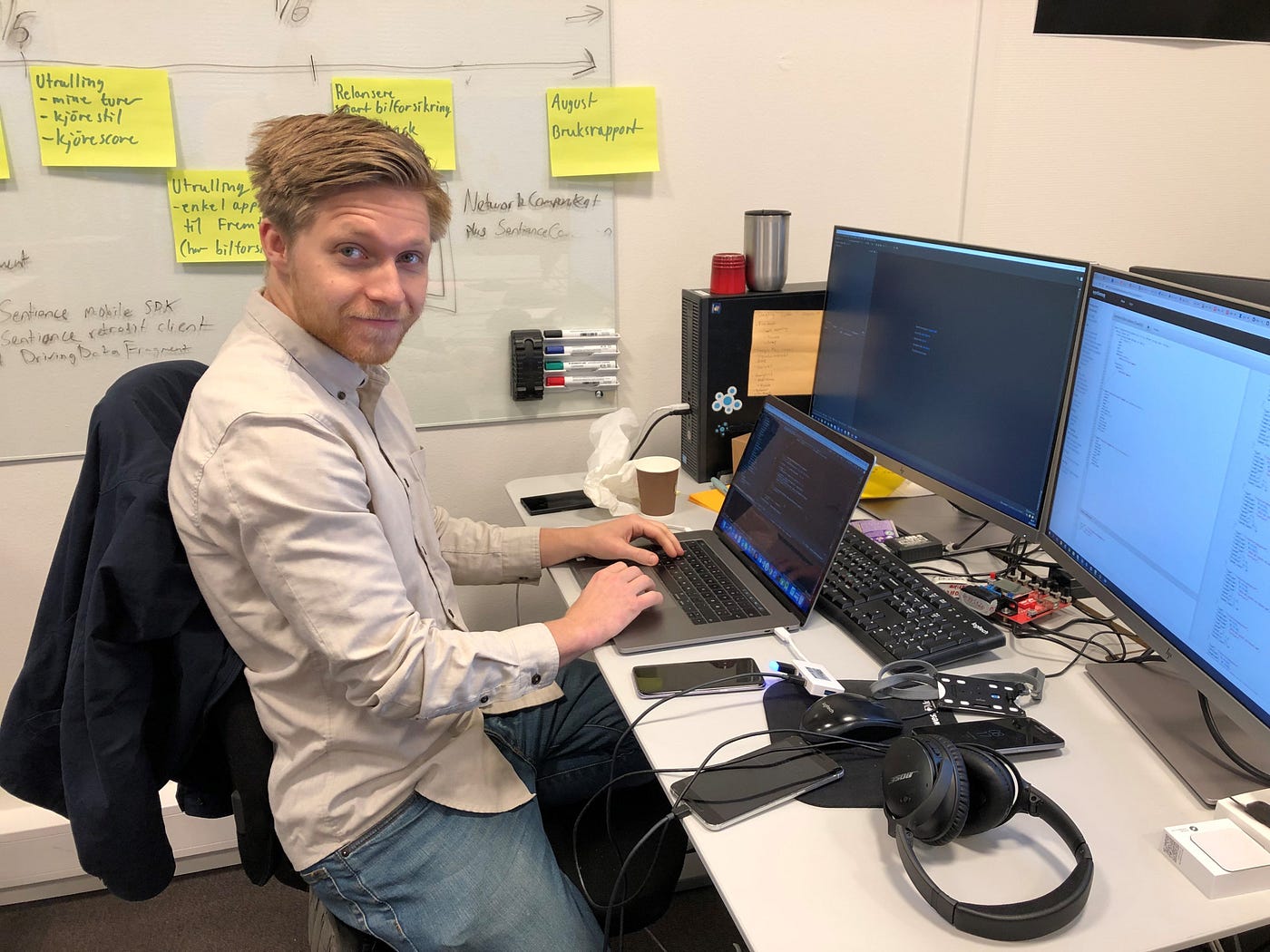 Hvordan er det å jobbe med utvikling av en app?