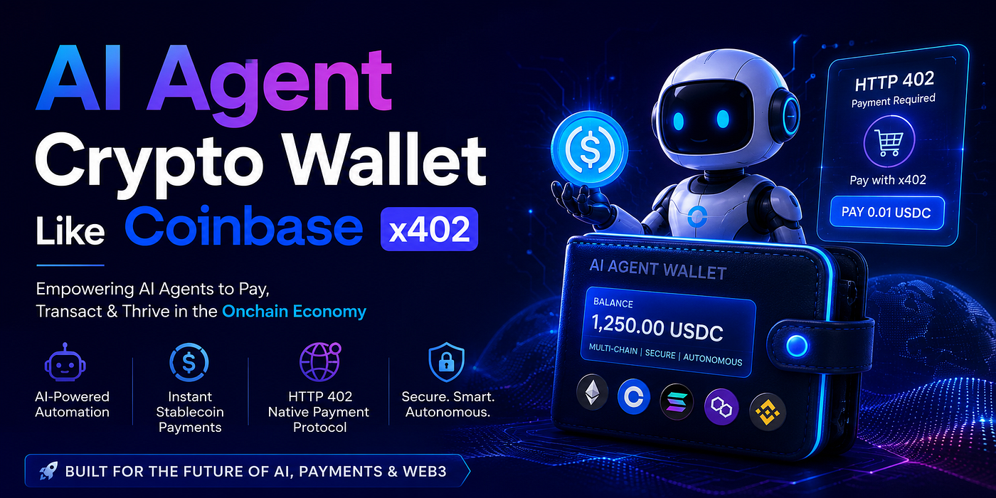 AI Agent Crypto Wallet Like Coinbase x402: The Future of Autonomous Payments