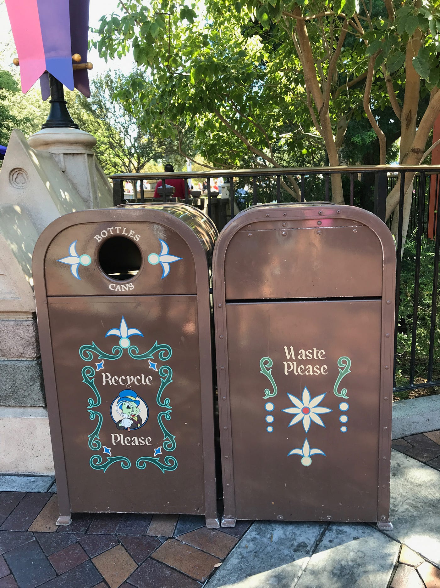 Disneyland Inspired Trash Cans - New - Mills Engineering Original