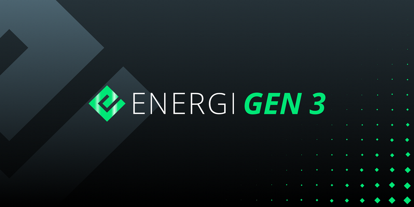 Energi Gen 3— The Next Cryptocurrency Frontier | by Energi Cryptocurrency |  Energi | Medium