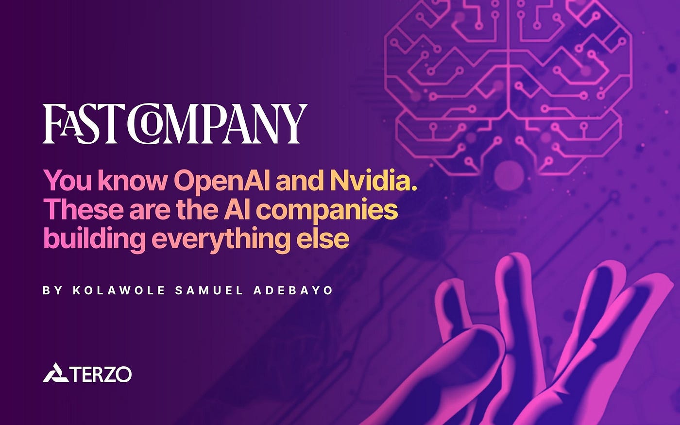 Terzo Featured in Fast Company: AI Companies Building the Financial Intelligence Layer for…