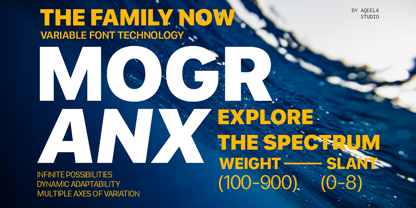 Redefining Digital Typography: Introducing Mogranx Variable
